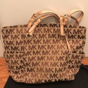 Michael Kors tan bag